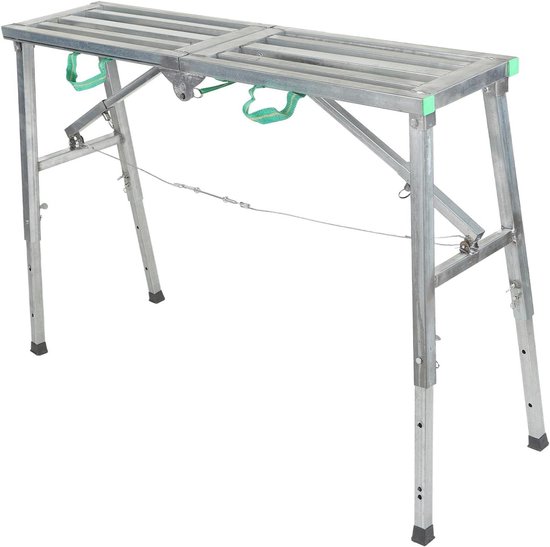 2x Gerüstbock 7-fach höhenverstellbar 81-130 cm 400kg Tragkraft