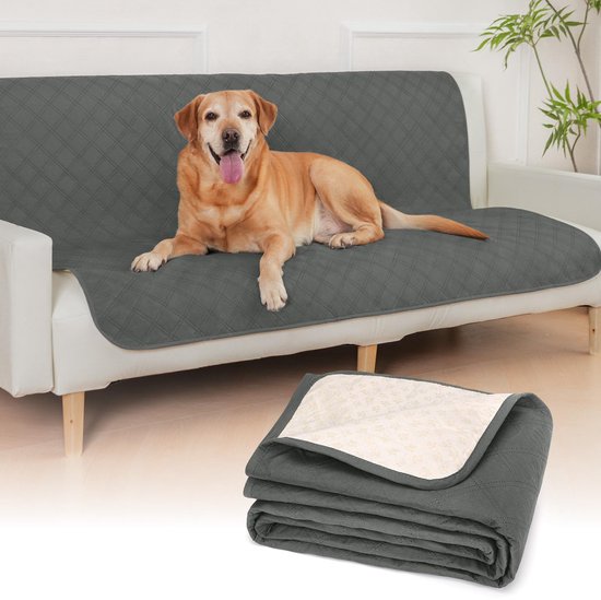 Ameritex Waterdichte Hond Bed Cover Huisdier Deken voor Meubels Bed Bank Bank Bank Omkeerbaar