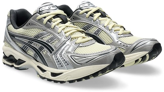 ASICS GEL-KAYANO 14 Oyster White / Steeple Grey - Baskets - 1203A537 - Taille 43,5