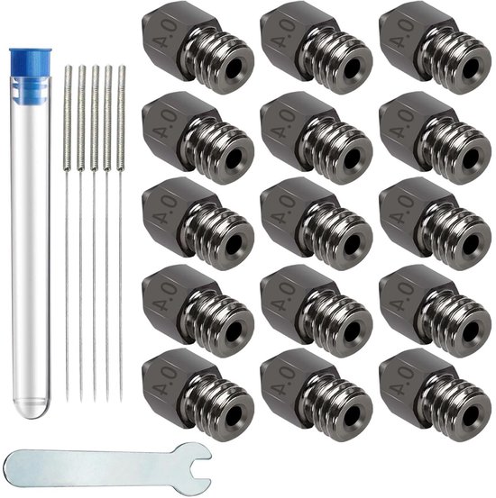 BROZZL MK8 Gehard Stalen Nozzle - Nederland