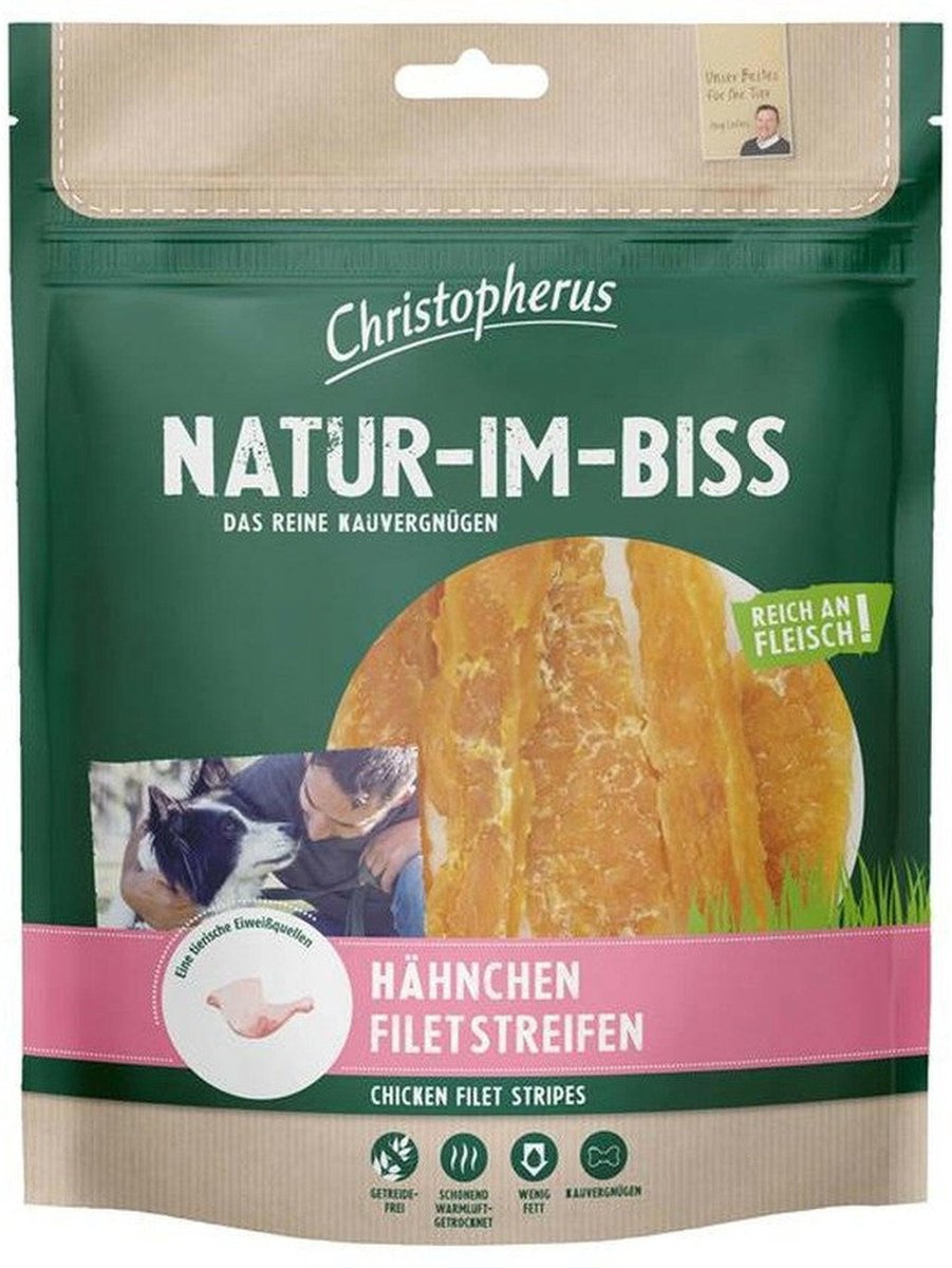 Christopherus Snack Kipfiletreepjes 300g - Kip