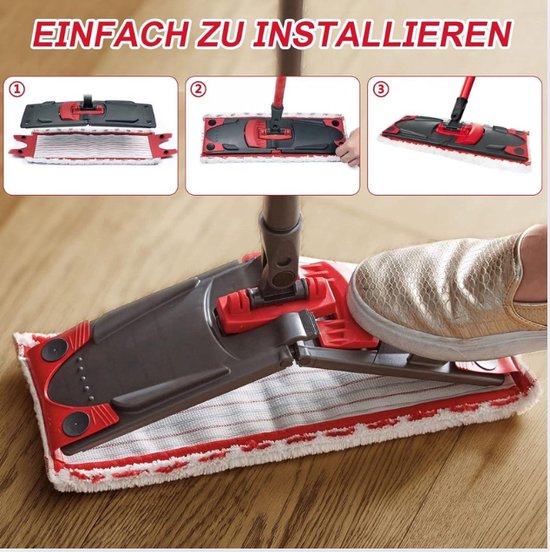 Losse Microvezel doek Voor Vloermop met sprayfunctie