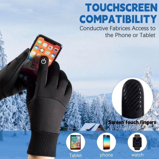 Noreva Gants D'hiver Thermiques Avec Technologie Imperméable, Doigts