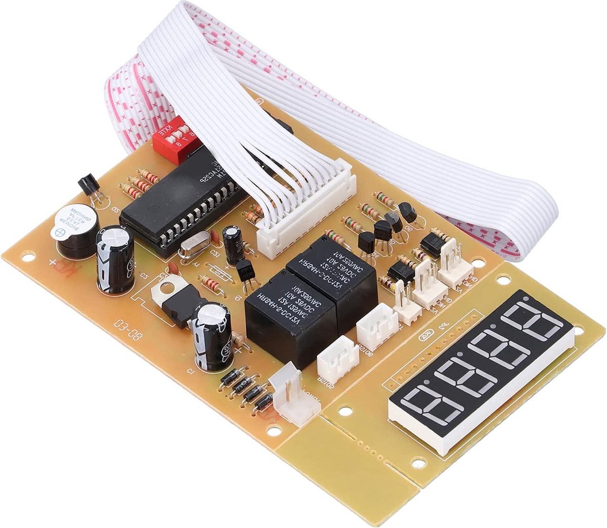 Controle Timer Board 12V 4 Bit Muntautomaat Timer Moudle voor Munt Selector - Wasmachine - Game Console - Computer - Droger - Massage Stoel - Besturingskaart met 4 standen .