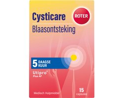 Roter Cysticare - Behandelkuur blaasontsteking - 15 tabletten