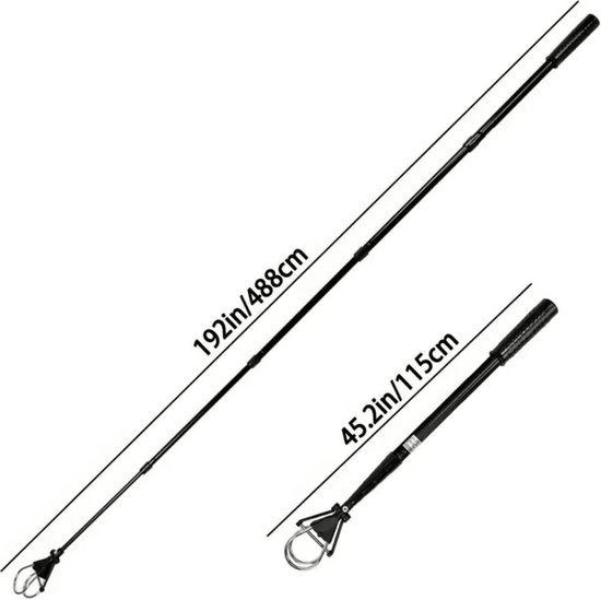Livano Golfbalhengel - Golfhengel - Uitschuifbaar - Ball Retriever - Golf Accessoires - Extra Grote Versie van Livano — afbeelding 2