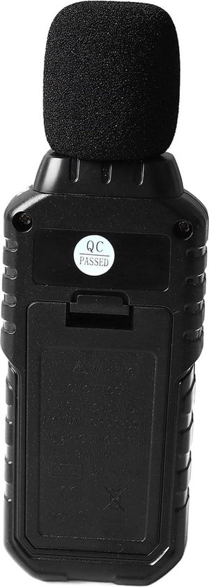 Wandhangende Geluidsniveaumeter 30 Tot 130 DBA Groot LED Wandhangende Geluidsniveaumeter 30 Tot 130 DBA Groot LED