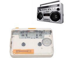 Draagbare USB-cassetteconverter - MP3-muziekbandspeler met Oortelefoon - Plug-and-play - voor IPod-pc .