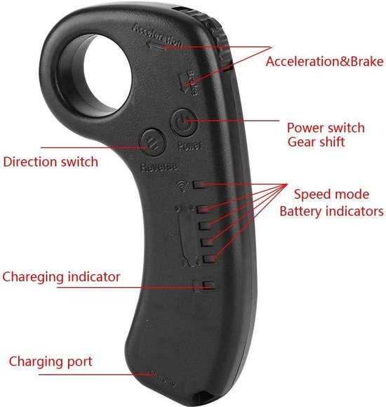 Dioche Elektro Skateboard ESC Kit 430W 36V - Brushless Motor Mit Fernbedienung