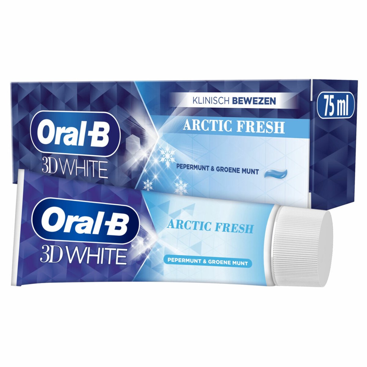 Oral-B 3D White Arctic Fresh tandpasta - 12 x 75 ml