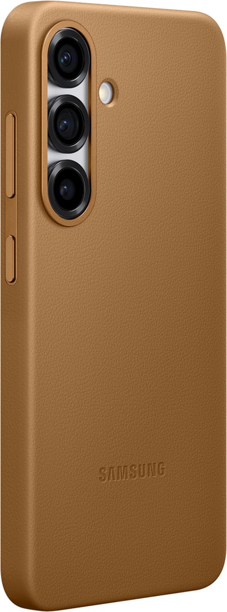 Samsung Kindsuit kunstlederen hoesje voor Galaxy S25+, bruin