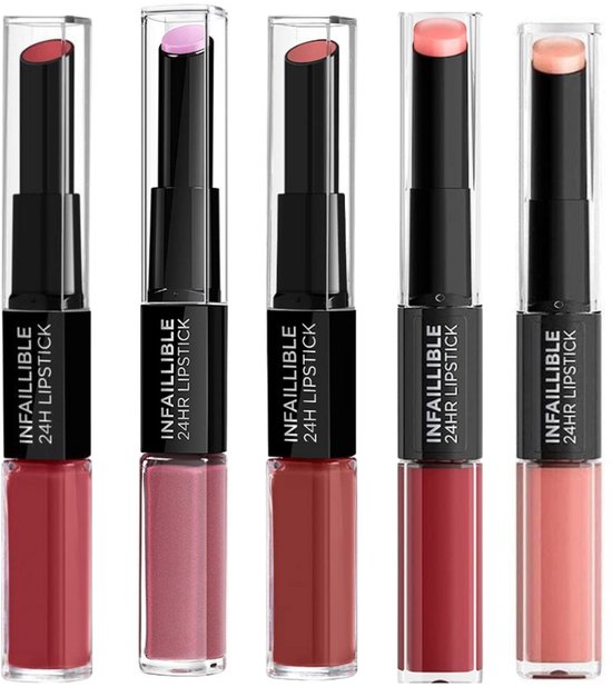 L'Oréal Paris - Infaillible 24H Lipstick - 802 Forever Francais - Nude - Langhoudende, Verzorgende Lippenstift - 5 ml