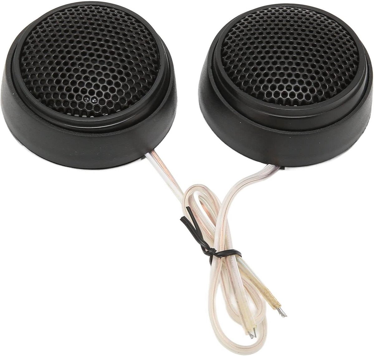 2 Stuks Auto Dome Tweeter 1000W Hoge Gevoeligheid Audio Stereo Luidspreker - Paar Tweeters voor Auto Audio Systemen Zwart - Hoge Kwaliteit .