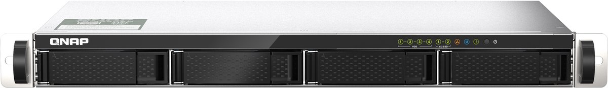 Bol.com 4-Bay QNAP TS-435XeU Rack SATA 6Gb/s RAID 0, 1, 5, 6, 10, JBOD 4GB RAM aanbieding