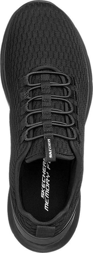 Skechers Heren Zwarte sneaker elastische vetersluiting - Maat 41 | Bestel  nu!