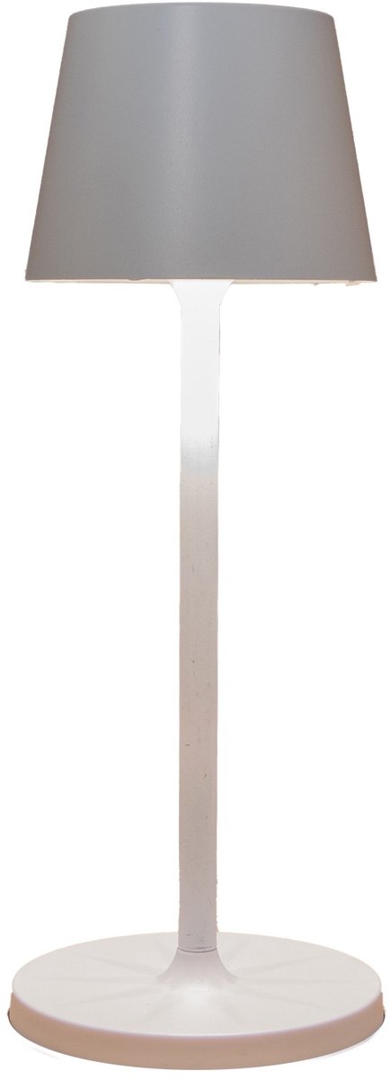 Solar-Tafellamp | 1 LED | 11 x 11 x 31 cm | Wit | Anna's Collectie