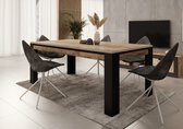 Meubella - Eetkamertafel Trinidad - Eiken - 195 cm