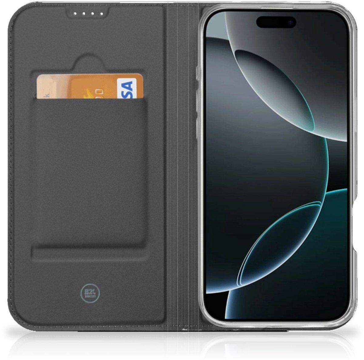 iPhone 16 Pro Max Hoesje met Magneet Army Light