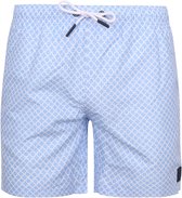 Suitable Zwembroek Circle Chain Lichtblauw - Maat L - Heren zwemshort - Sneldrogend