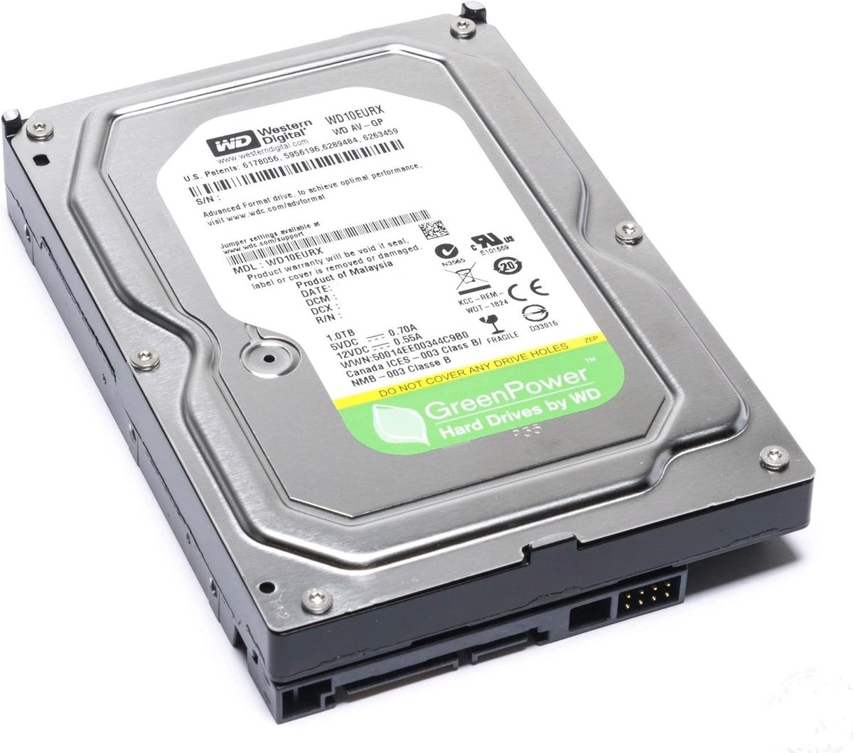 1TB interne harde schijf voor videostreaming en multimedia