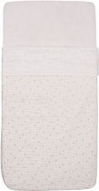 Jollein Baby Laken Wieg - 75x100cm - Slub - Ivory