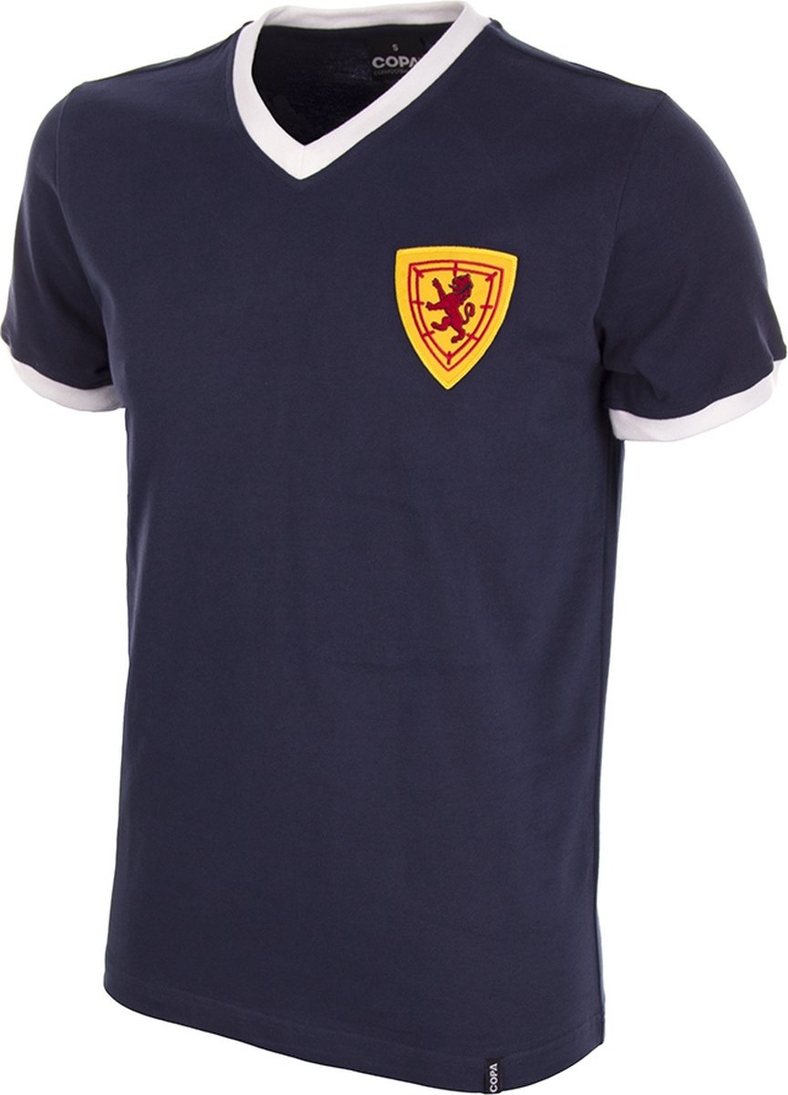 COPA Football - Schotland 1960's - Retro voetbalshirt - Heren - XL - Blauw
