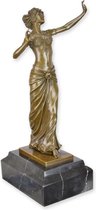 "Salomé dansant" - Statue en bronze - sculpture érotique - 36,4 cm de hauteur
