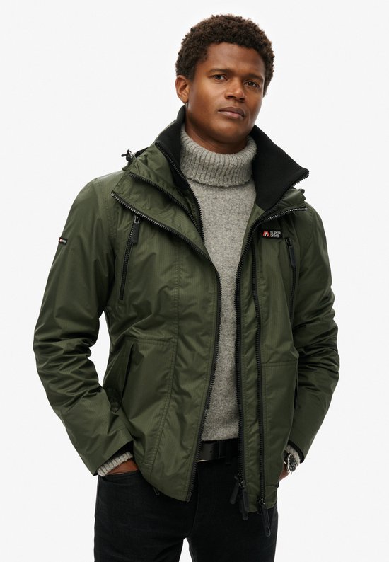 Superdry - Mountain windjack met capuchon - Heren