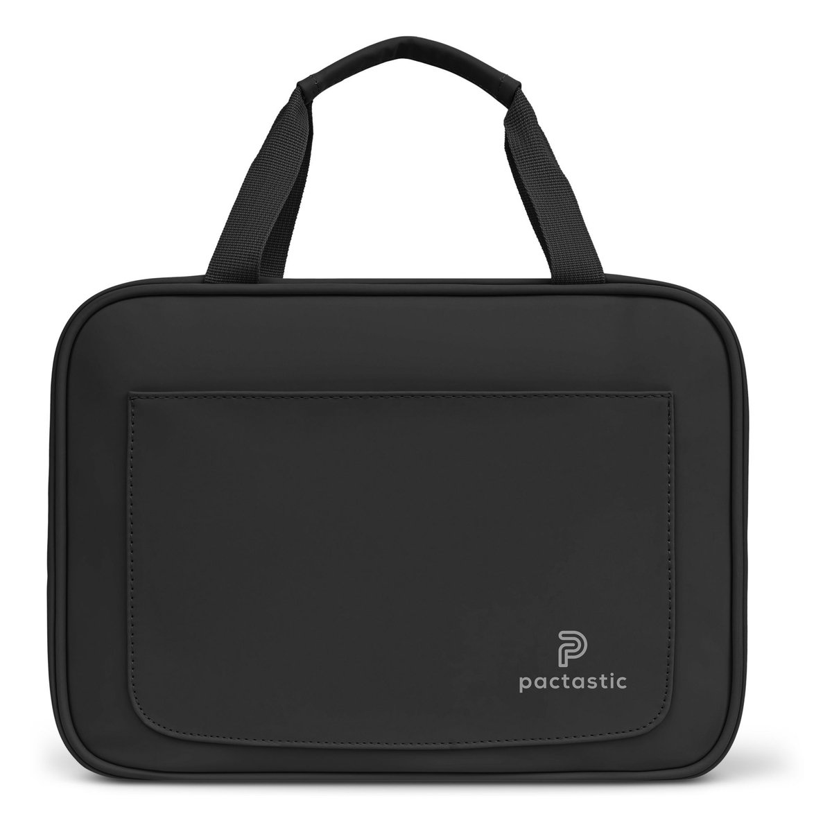 Pactastic Urban Collection Toilettas 33 cm - 7 L - Ritssluiting - black