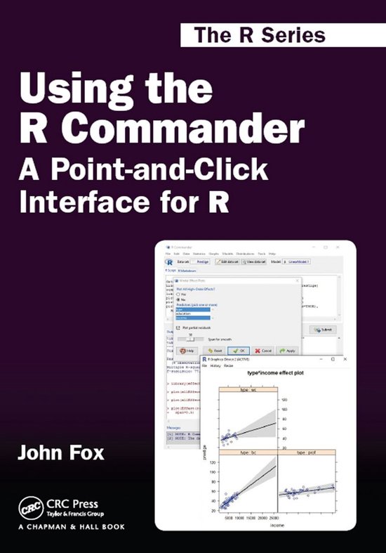 Chapman & Hall/CRC The R Series - Using the R Commander - cover