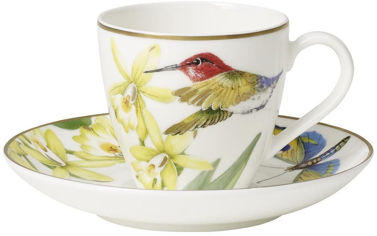 Mokka- / Espressotasse mit Untertasse Amazonia 60 ml