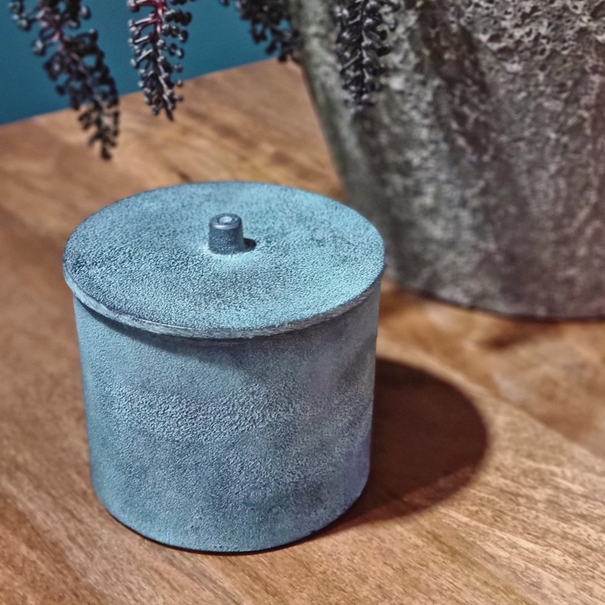 Blue Patina Box 12,7 (set van 4)