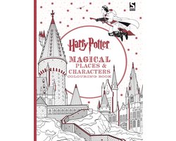 Harry Potter Magical Places Colouring Bk