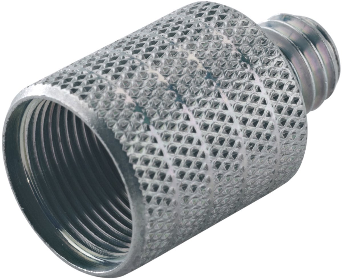 König & Meyer 216 schroefdraad gerändelt buiten 3/8"/binnengew. 5/8" 27Gg - Accessoire voor standaards