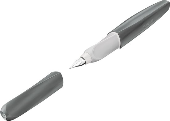 Pelikan Twist stylo plume Eco, avec recharge, gris