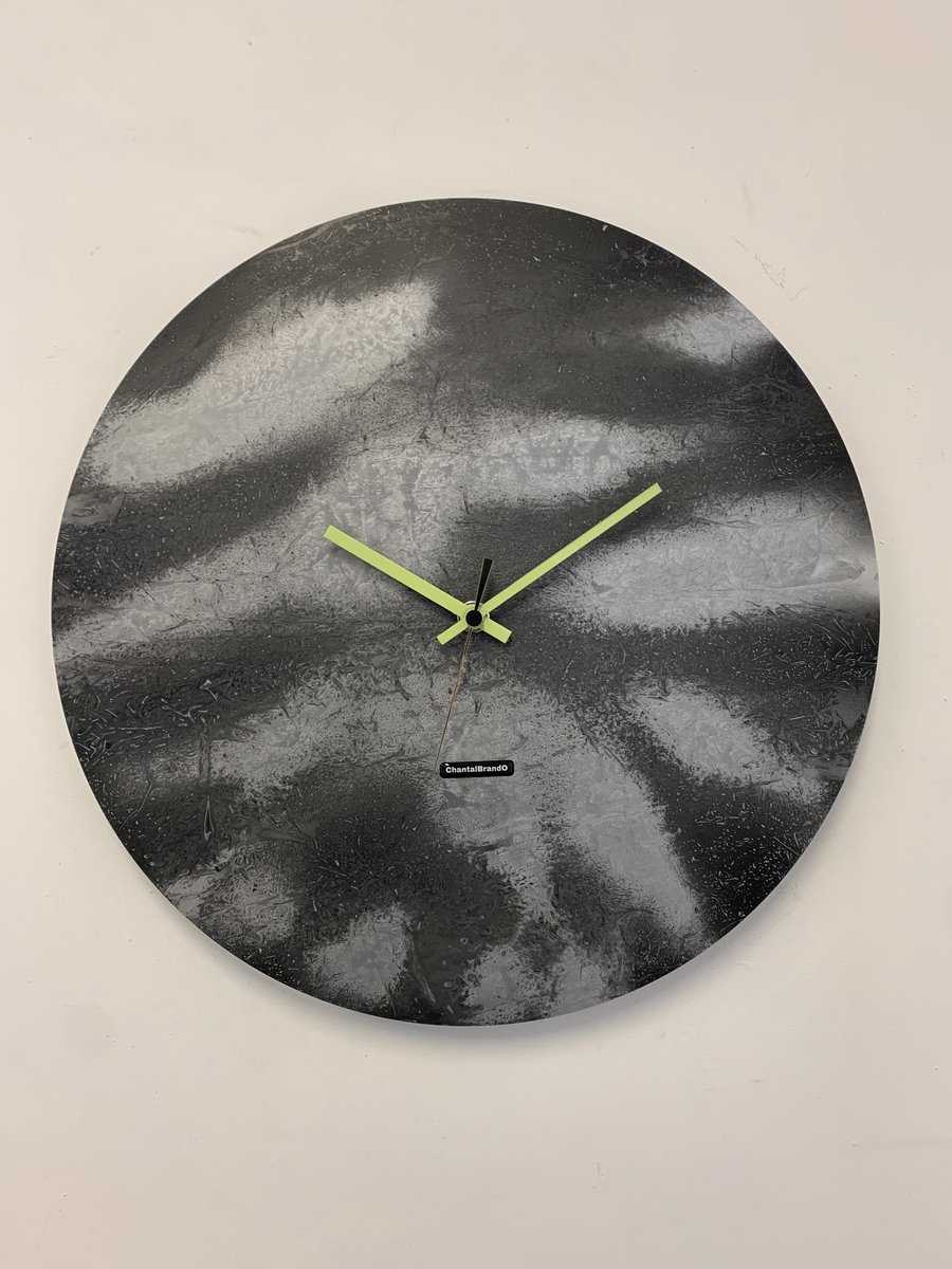 ChantalBrandO Wandklok BRETAGNE XL Modern Industrieel Design