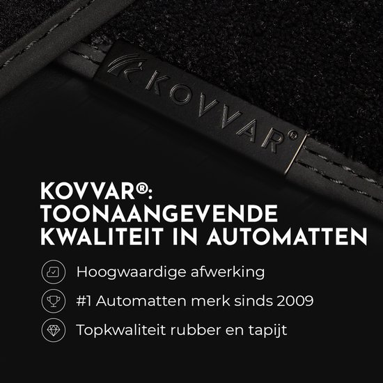 Tapis de voiture pour Skoda Elroq - Année de construction : 2025-aujourd'hui - Ajustement d'origine - 4 pièces - Basic