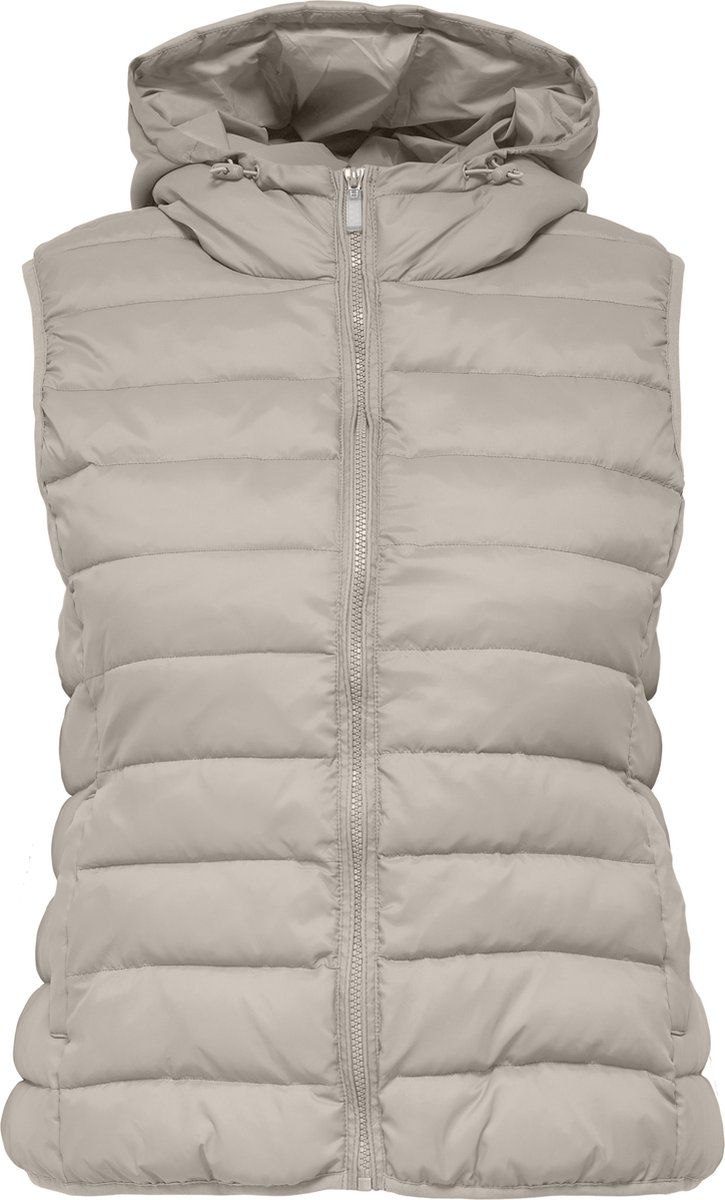 ONLY CARMAKOMA - CARNEW TAHOE HOOD WAISTCOAT OTW NOOS - Dames - Gewatteerde jassen