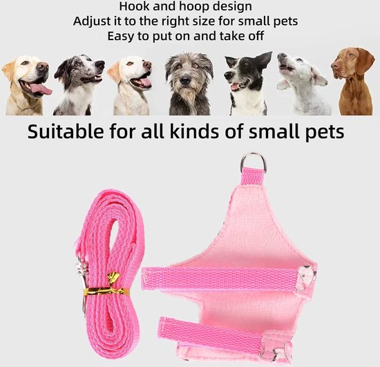 Trixie Konijnentuig Met Riem - Konijnenharnas - Assorti 25-44 Cm - Harnas & Tuig - Pets Place