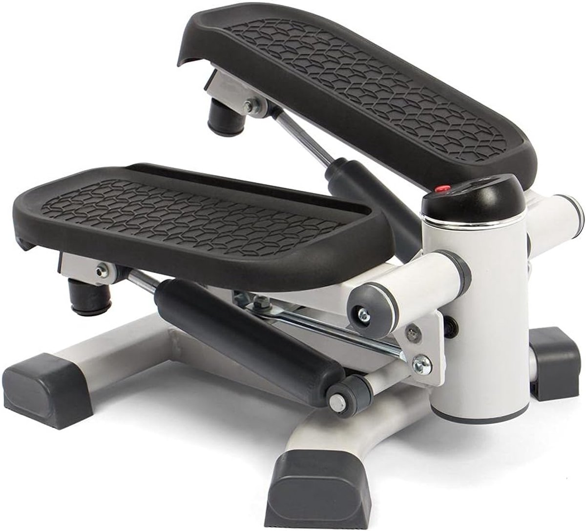 2-in-1 Mini-Stepper voor Thuis | Swing- en Op-en-Neerstepper tot 100 kg | Hydraulische Cilinders