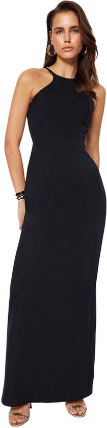 Trendyol Robe de soirée et de bal à manches standard pour femme