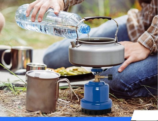 SMH LINE® SMH LINE® Camping kooktoestel - Draagbaar Gasfornuis - Incl. 10x gasflessen en koffer SMH LINE® SMH LINE® Camping kooktoestel - Draagbaar Gasfornuis - Incl. 10x gasflessen en koffer