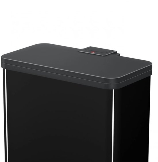 Hailo Öko Duo Plus L Prullenbak - 17L + 9L - Zwart