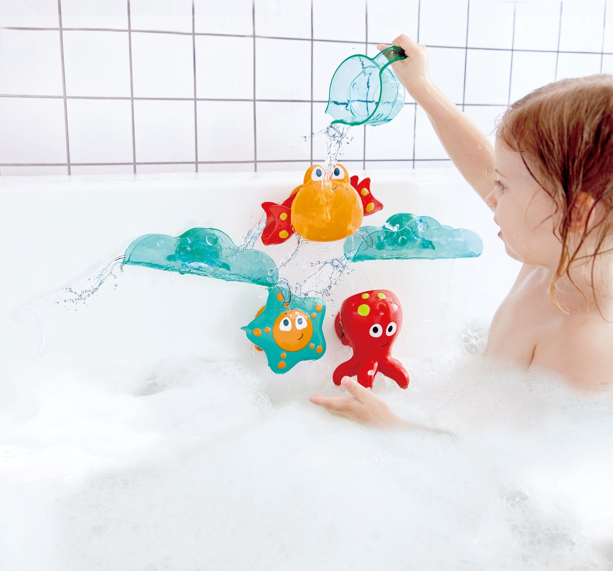 Hape Badspeelgoed Cascade 6-delig