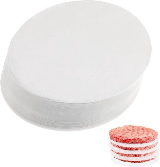 500 pieces 5 inch round parchment paper for burger pies - Anti-Stick ...