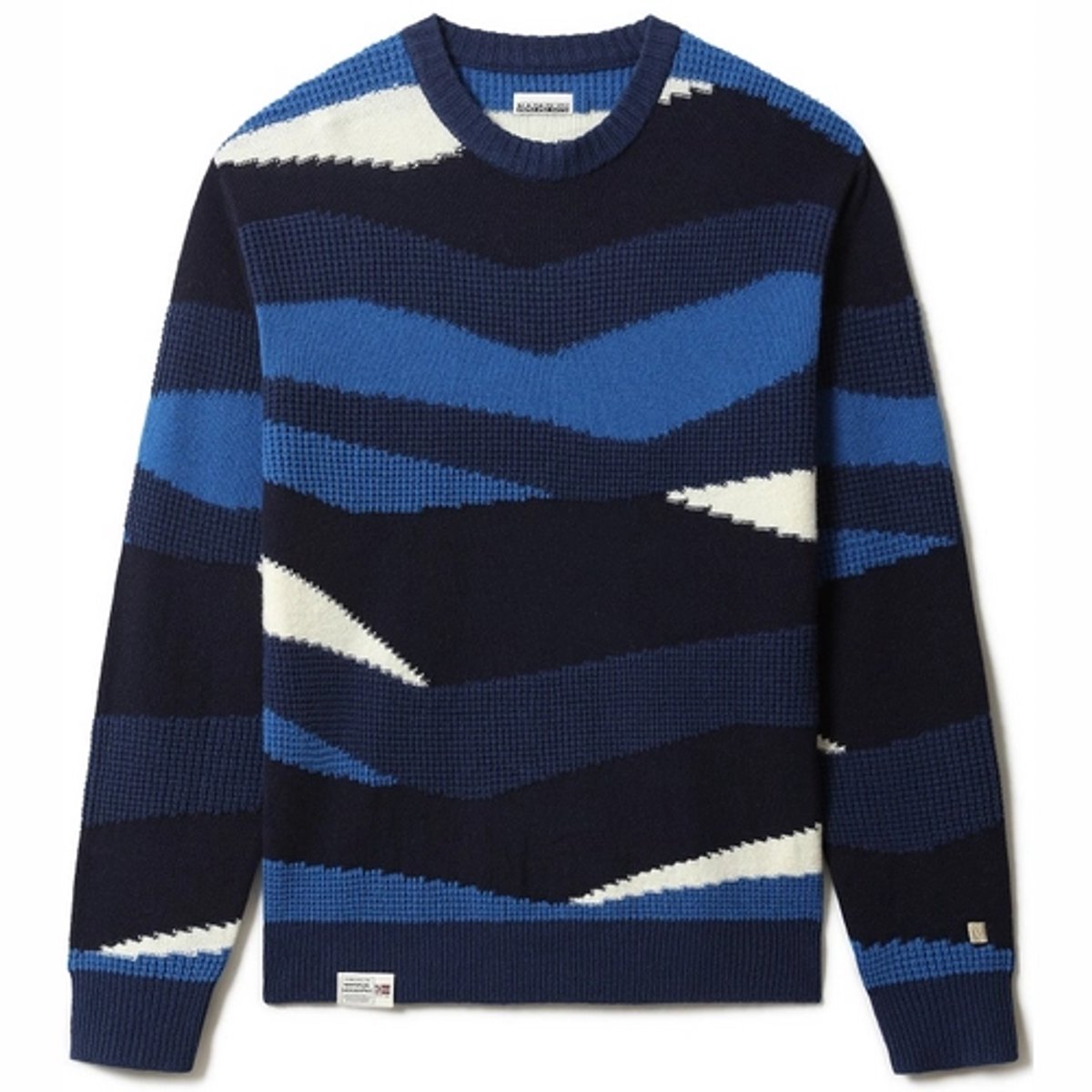Trui Napapijri Men Depal Blu AOP-S Blauw