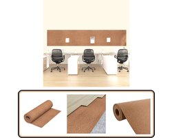 vidaXL Kurkrol 100x500 cm - Geluiddempend & Isolerend Vloerisolatie - Kurkplaten - Geluidsisolatie - Akoestisch Plafond - Vloeronderlegger