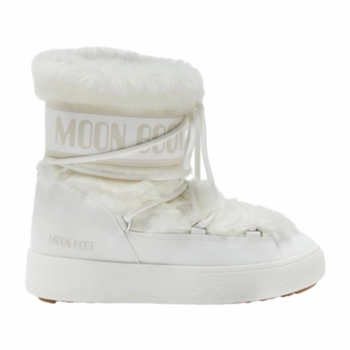 Snowboot Moon Boot Women Ltrack Faux Fur WP 2024-Schoenmaat 40 Wit