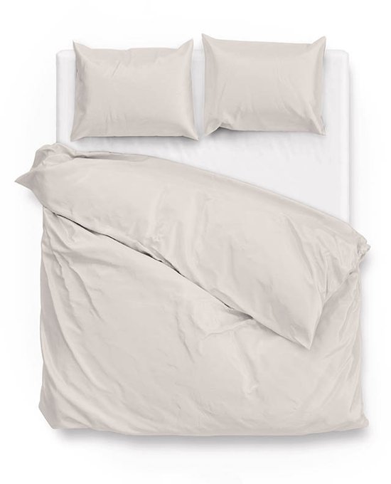 Zohome Satinado Dekbedovertrek - Lits-jumeaux - Katoensatijn - 240x200-220cm - Roze