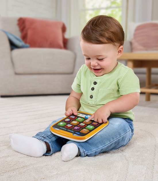 VTech TipTop Tablet NL - ENG - Educatief Speelgoed - Tweetalige Tablet - Vanaf 9 Maanden van Vtech — afbeelding 2